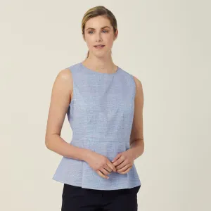 AVIGNON ABSTRACT PRINT SLEEVELESS SHELL TOP