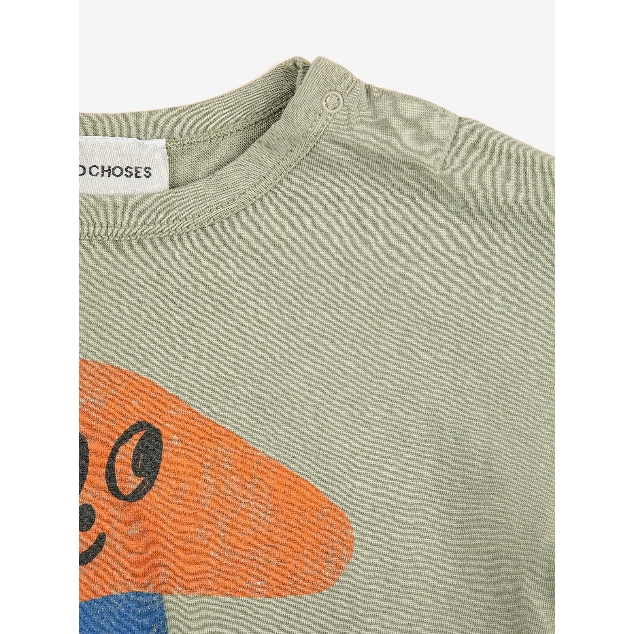 Baby Mr.Mushroom Long Sleeve T-Shirt