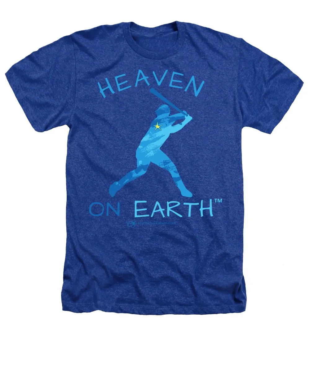 Baseball Heaven On Earth - Heathers T-Shirt