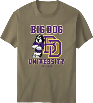 Bd University Purple Gold T-shirt