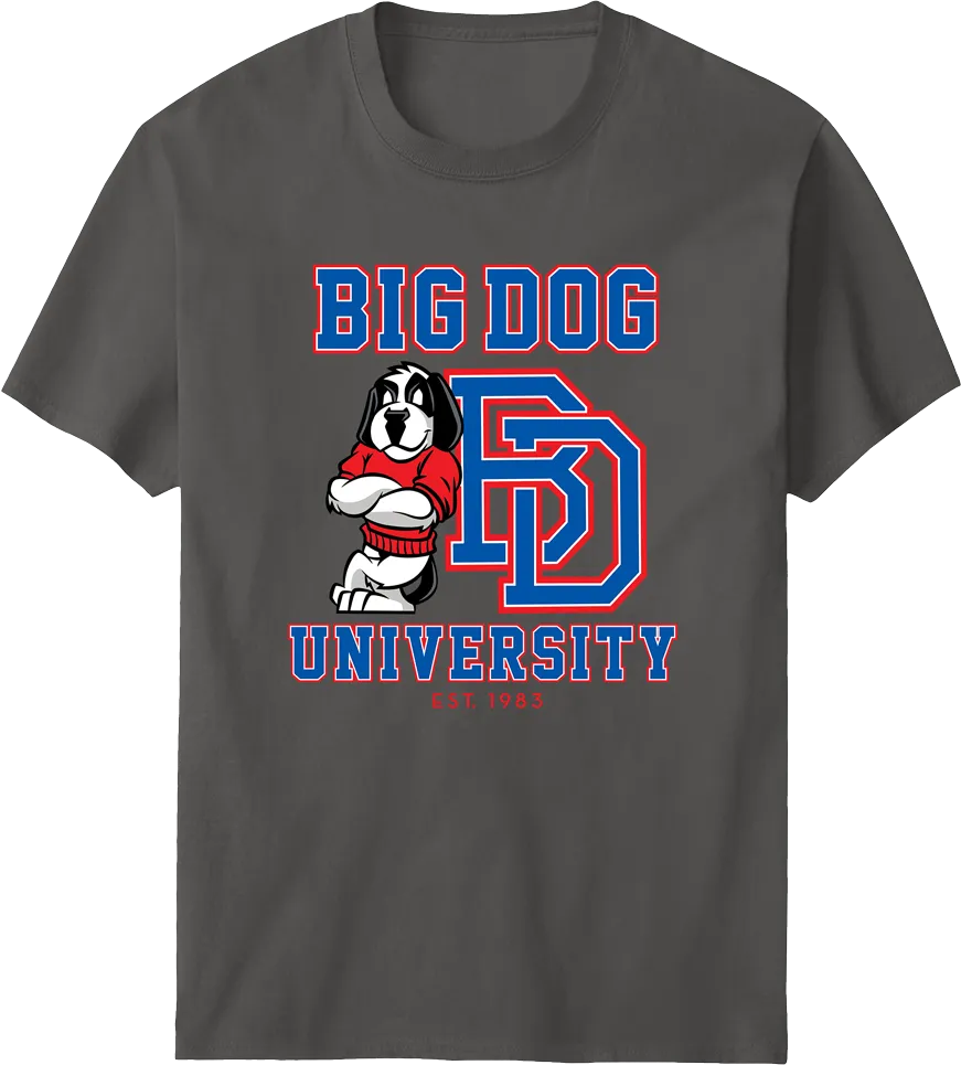 Bd University Red Blue T-shirt