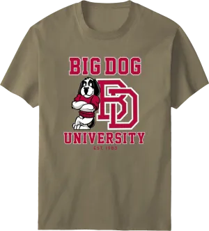 Bd University Red Gray T-shirt