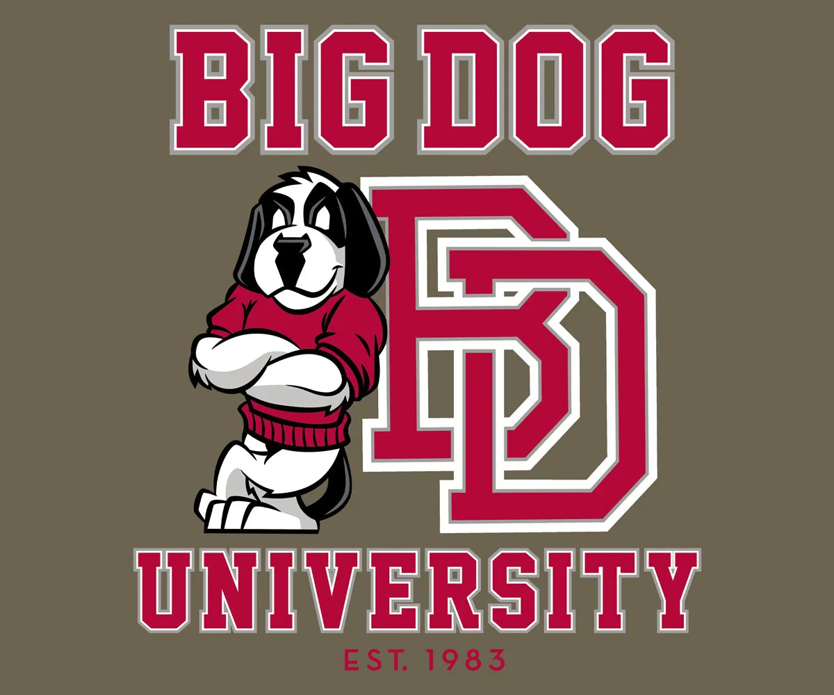 Bd University Red Gray T-shirt