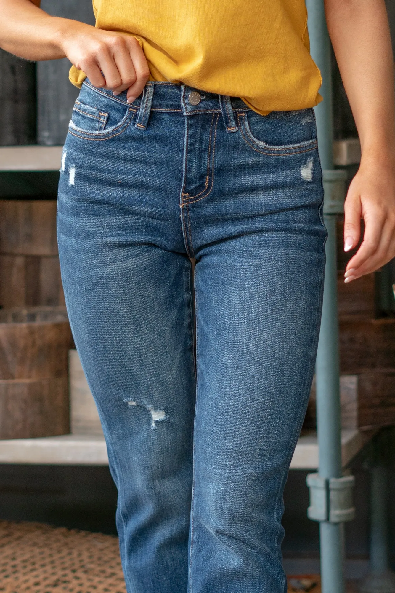 Beam High Rise Bootcut