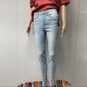 BEBE RHINESTONE SKINNY JEANS