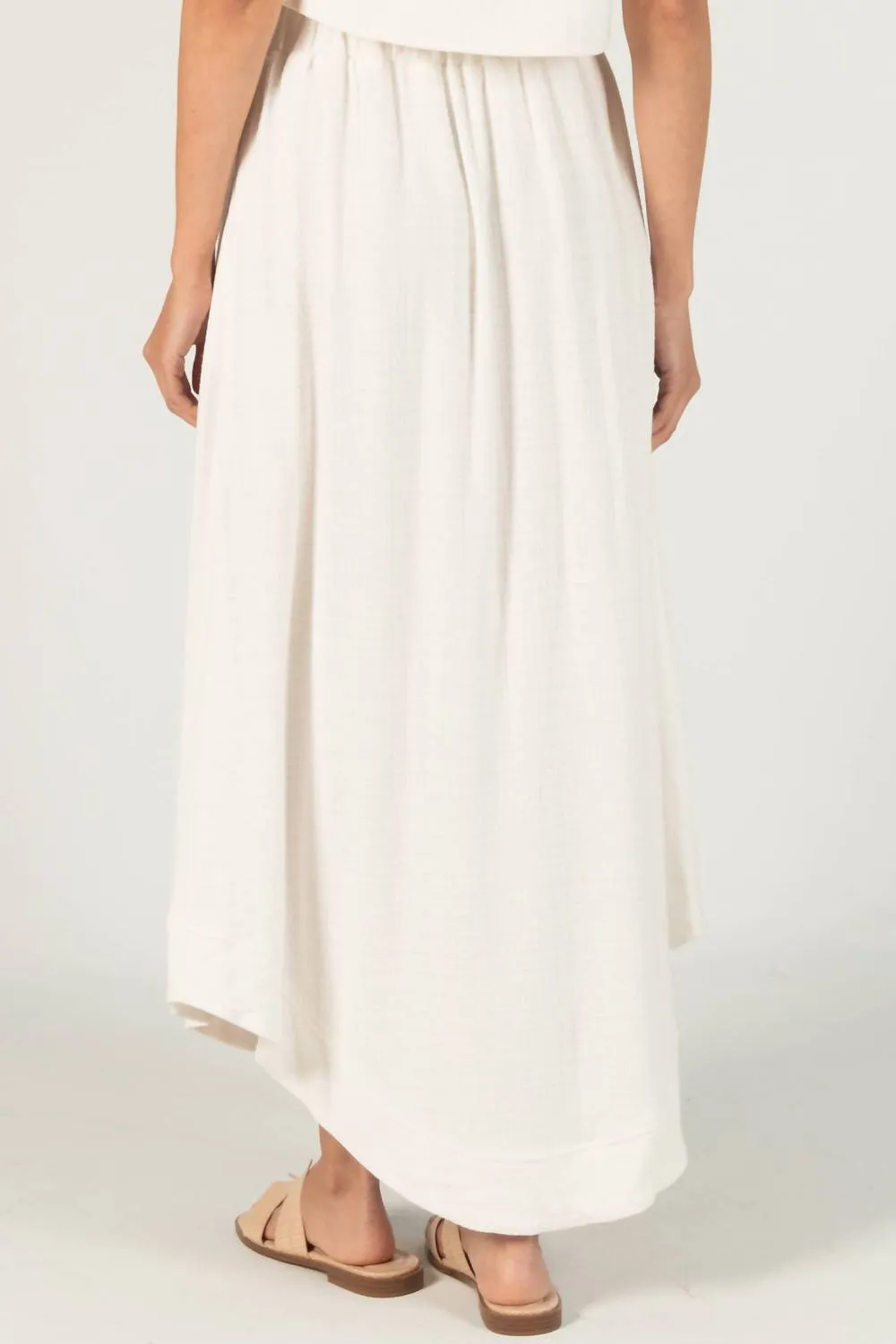 Before You - Linen Maxi Skirt