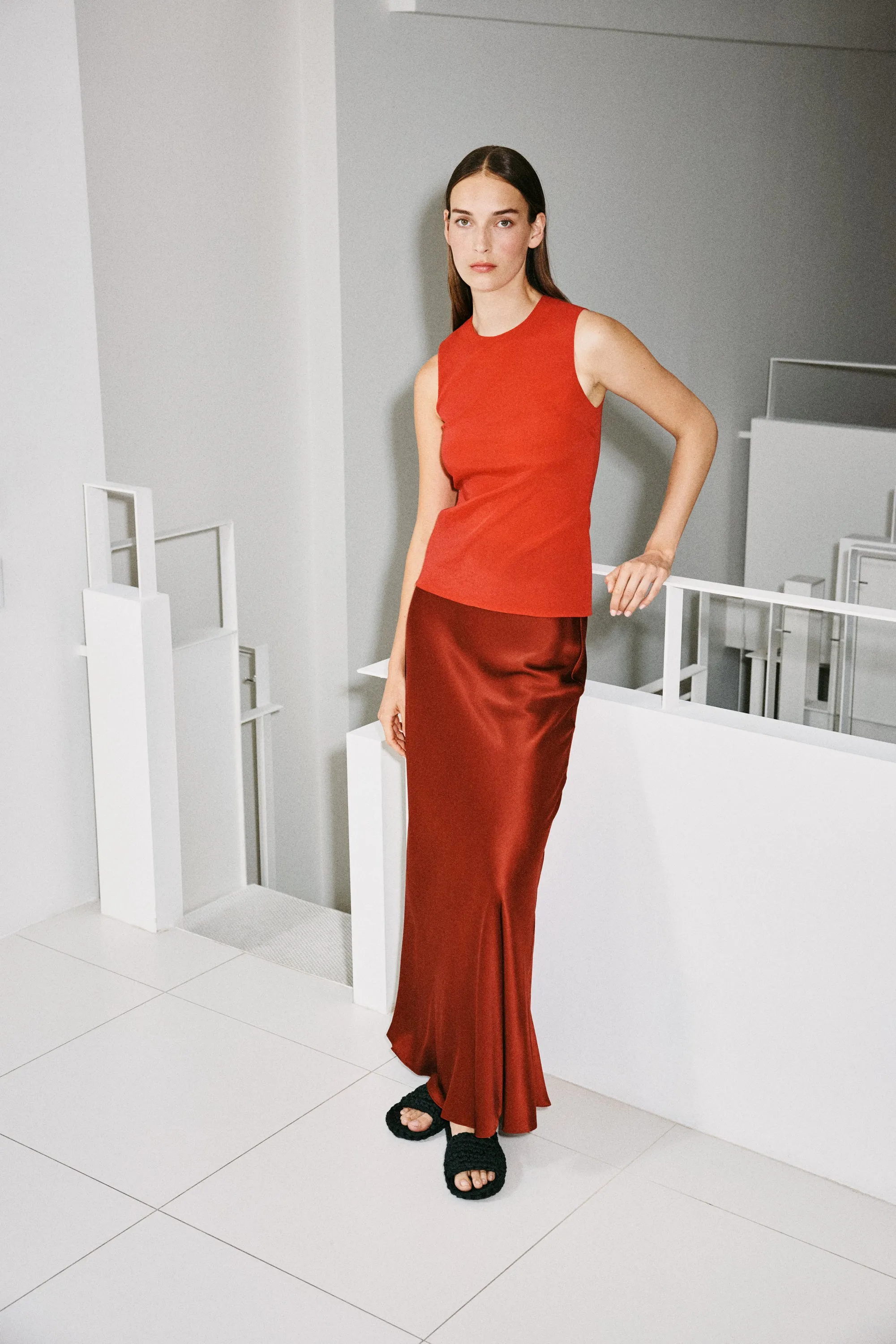 BIAS MAXI SKIRT