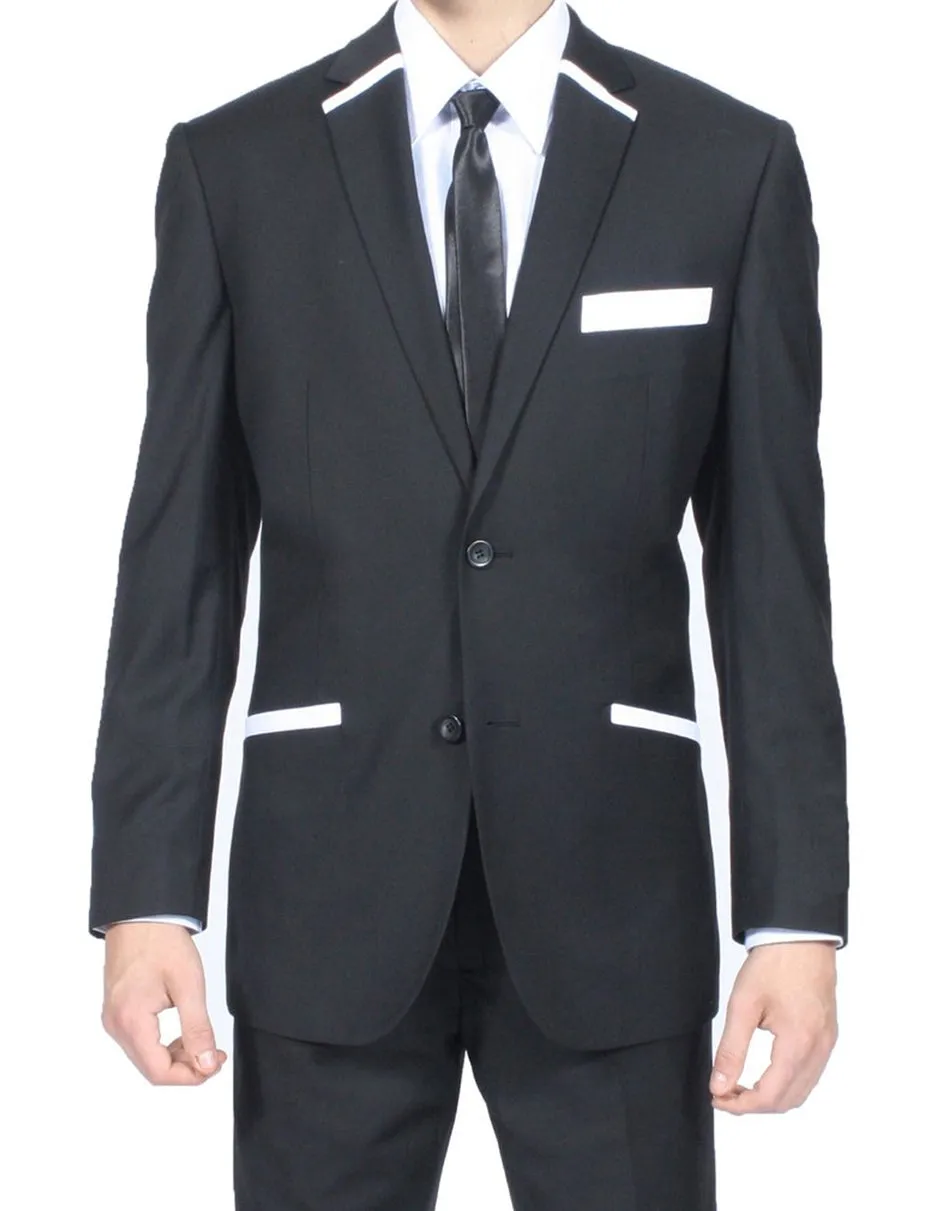 Black & White Trim Tuxedo