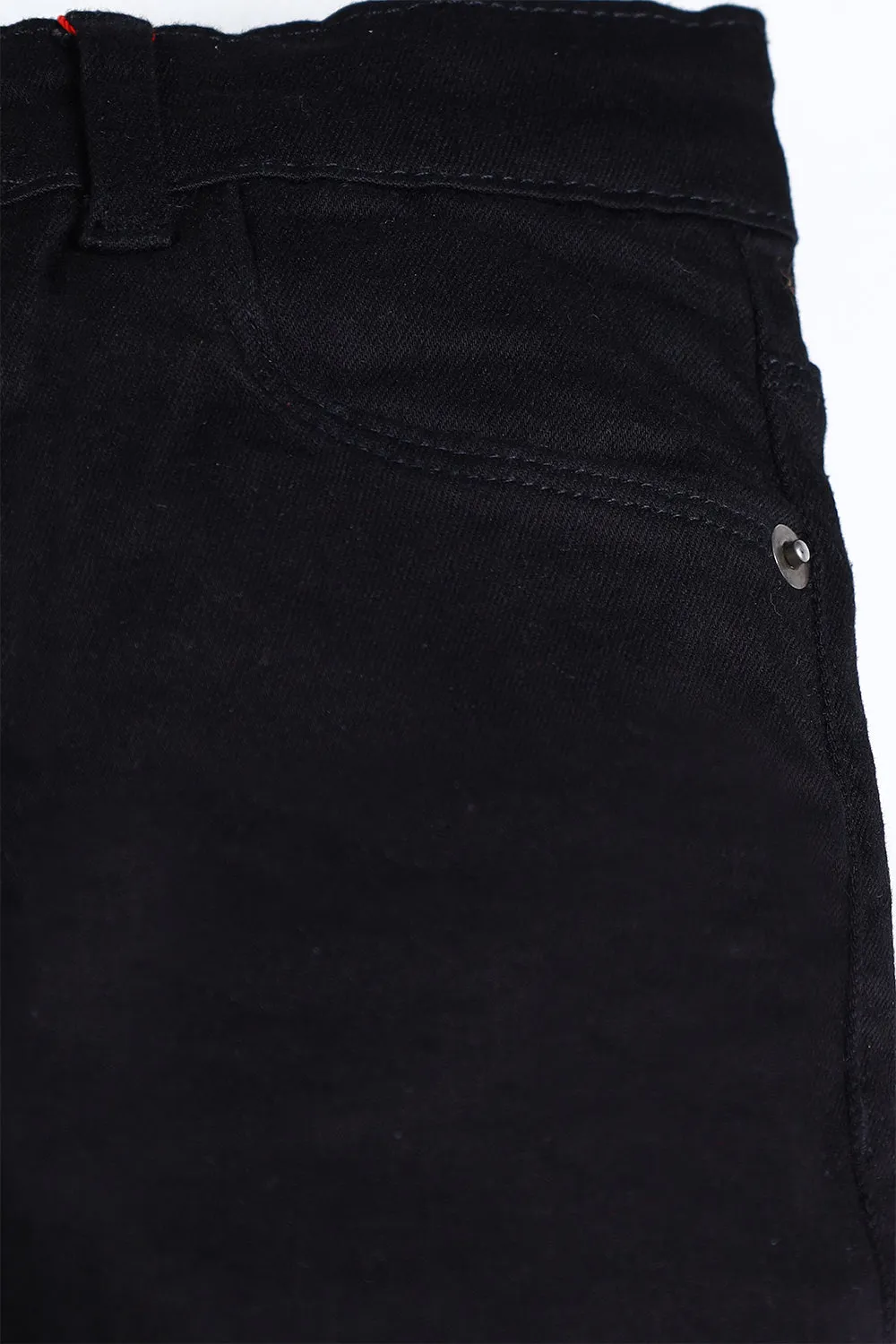 BLACK DENIM PANT