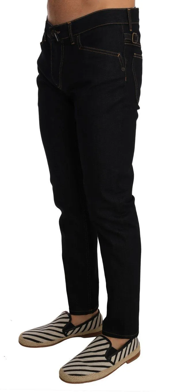 Black Denim SLIM Stretch Jeans