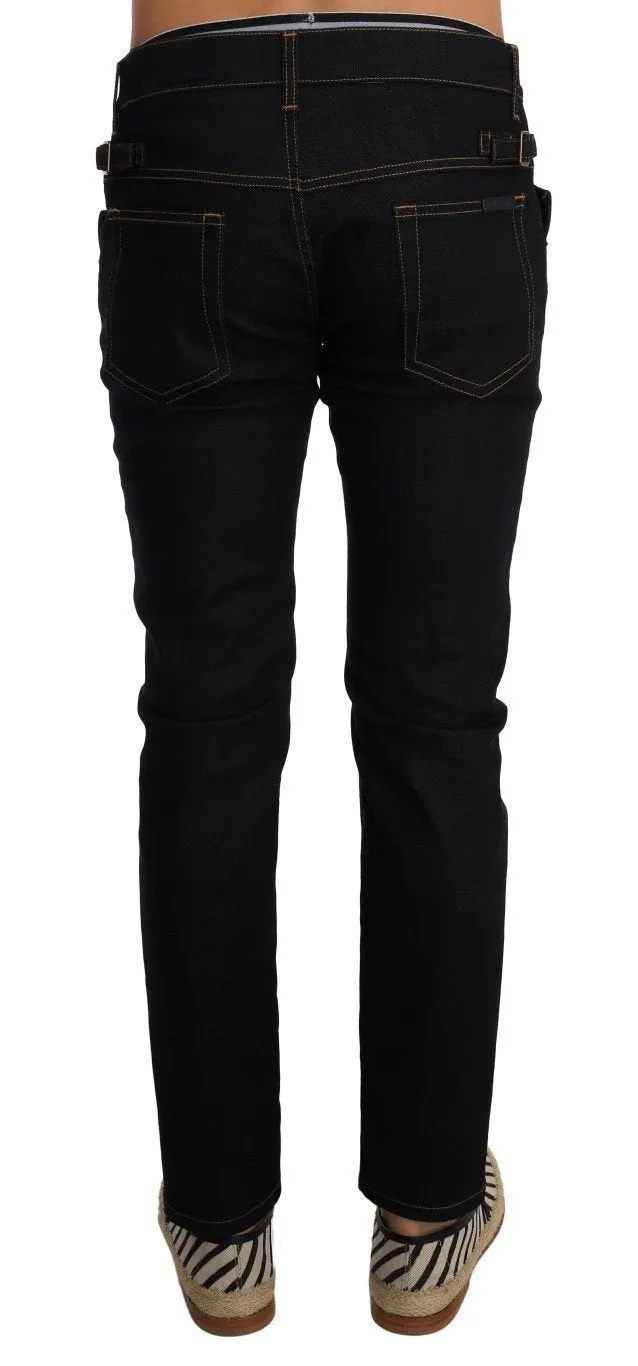 Black Denim SLIM Stretch Jeans