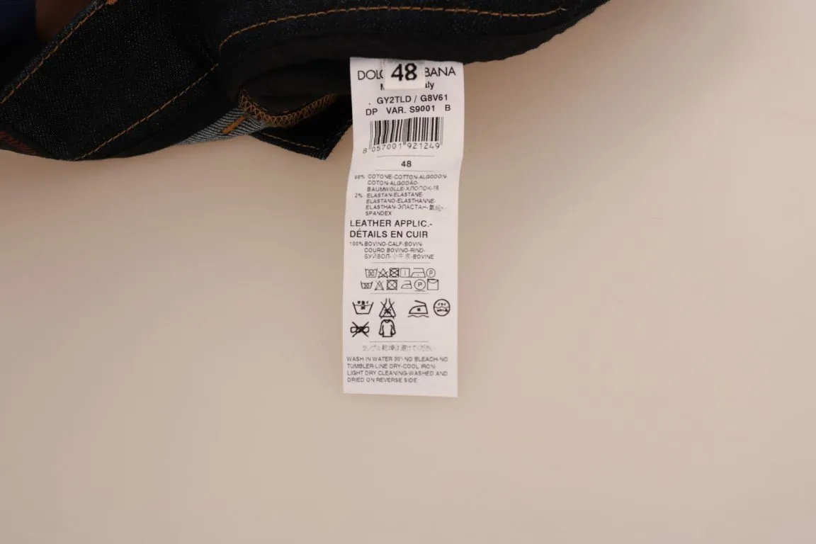 Black Denim SLIM Stretch Jeans