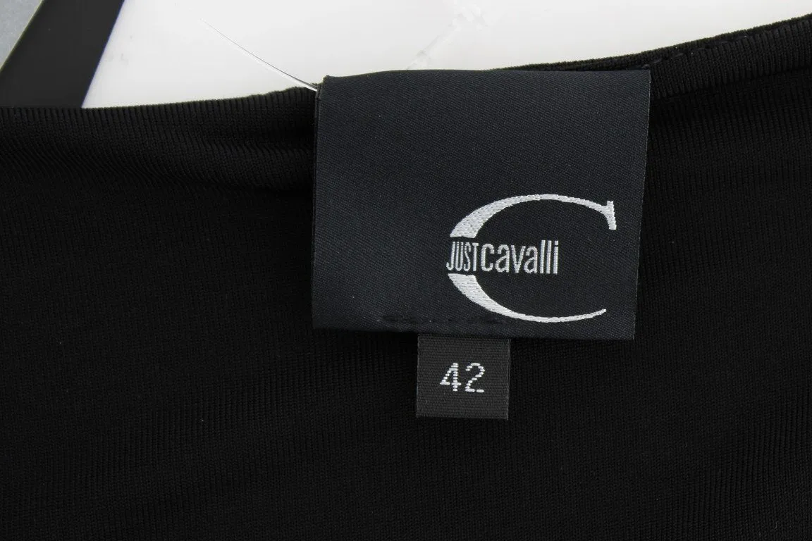 Black one sleeve top