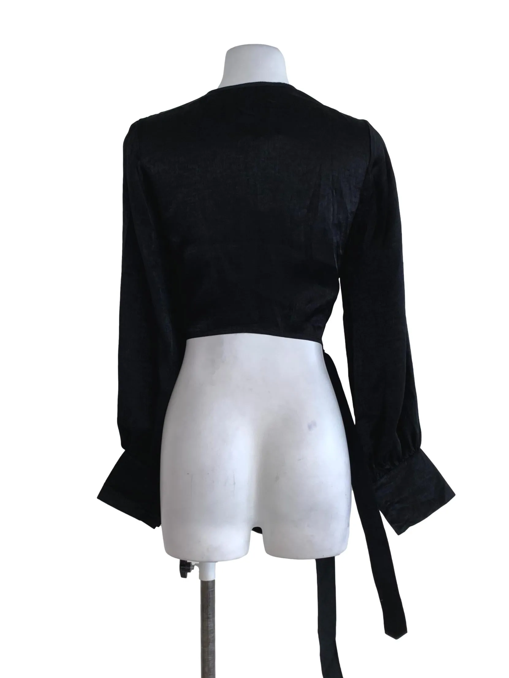Black Plain Blouse
