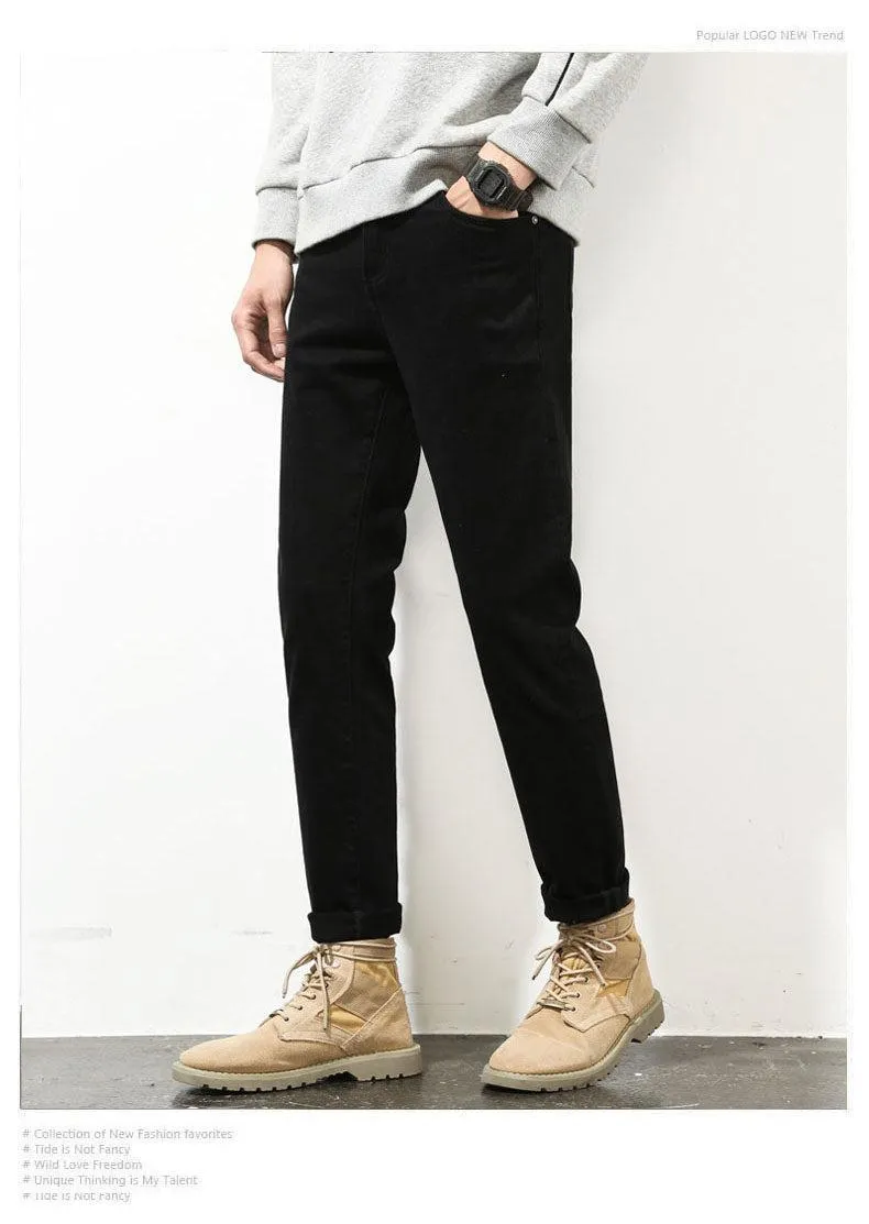 Black Slim Fit Jeans