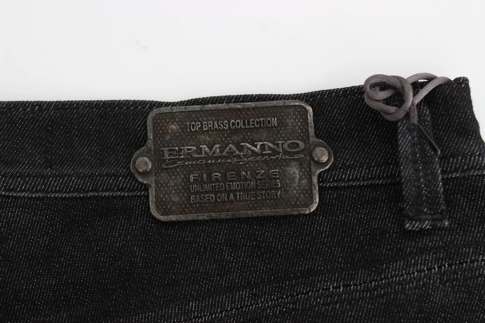 Black Slim Jeans Denim Pants Skinny Leg Stretch