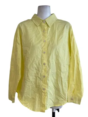 Blonde Button Down Blouse