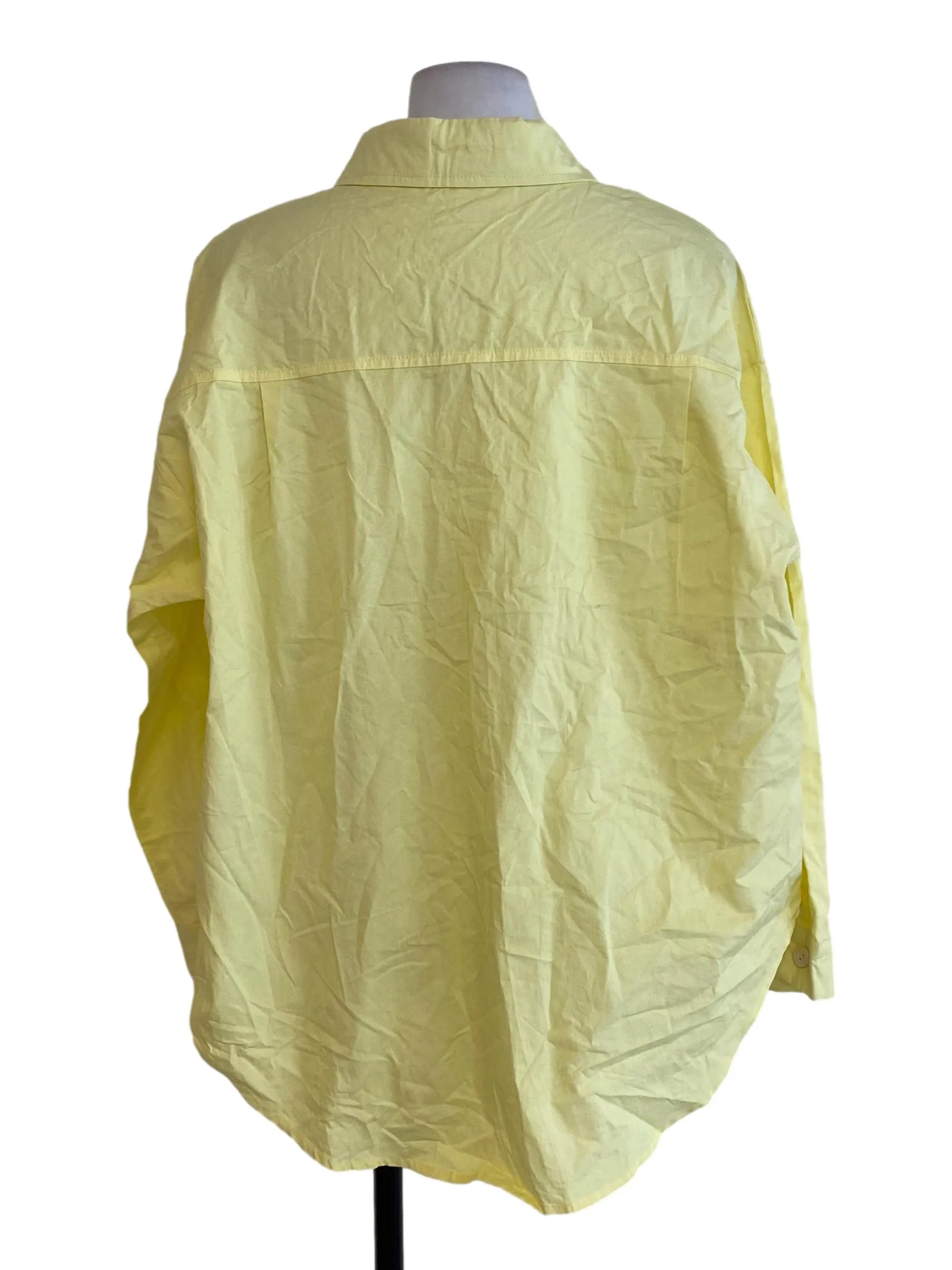 Blonde Button Down Blouse