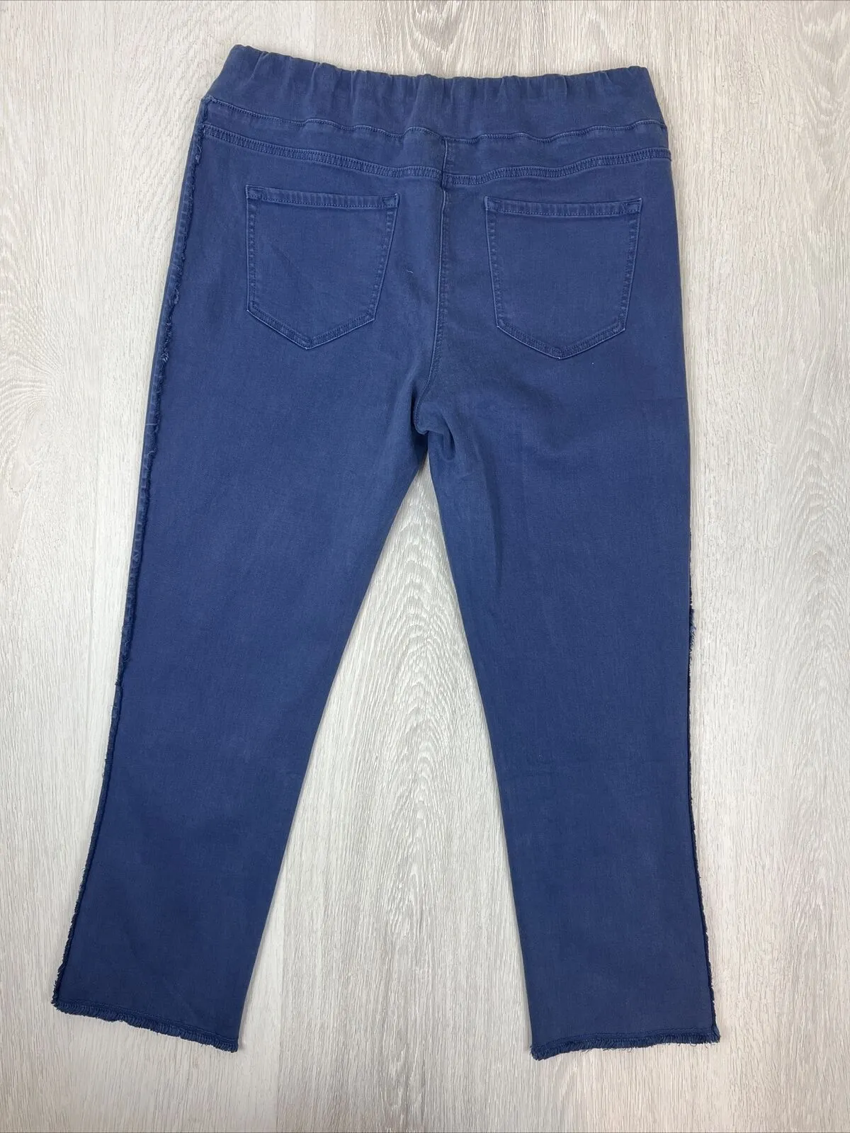 Blue Illusion Womens Blue Benjajean Jeggings Size XL (New)