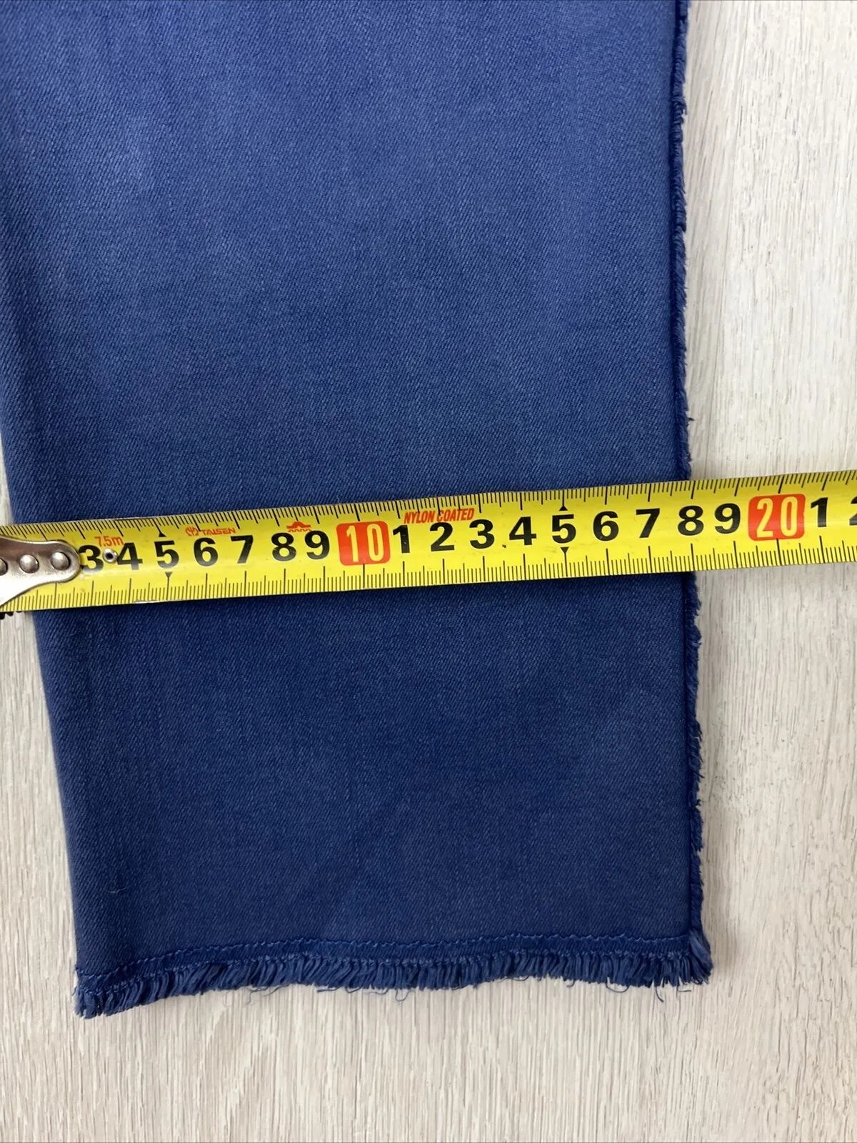 Blue Illusion Womens Blue Benjajean Jeggings Size XL (New)