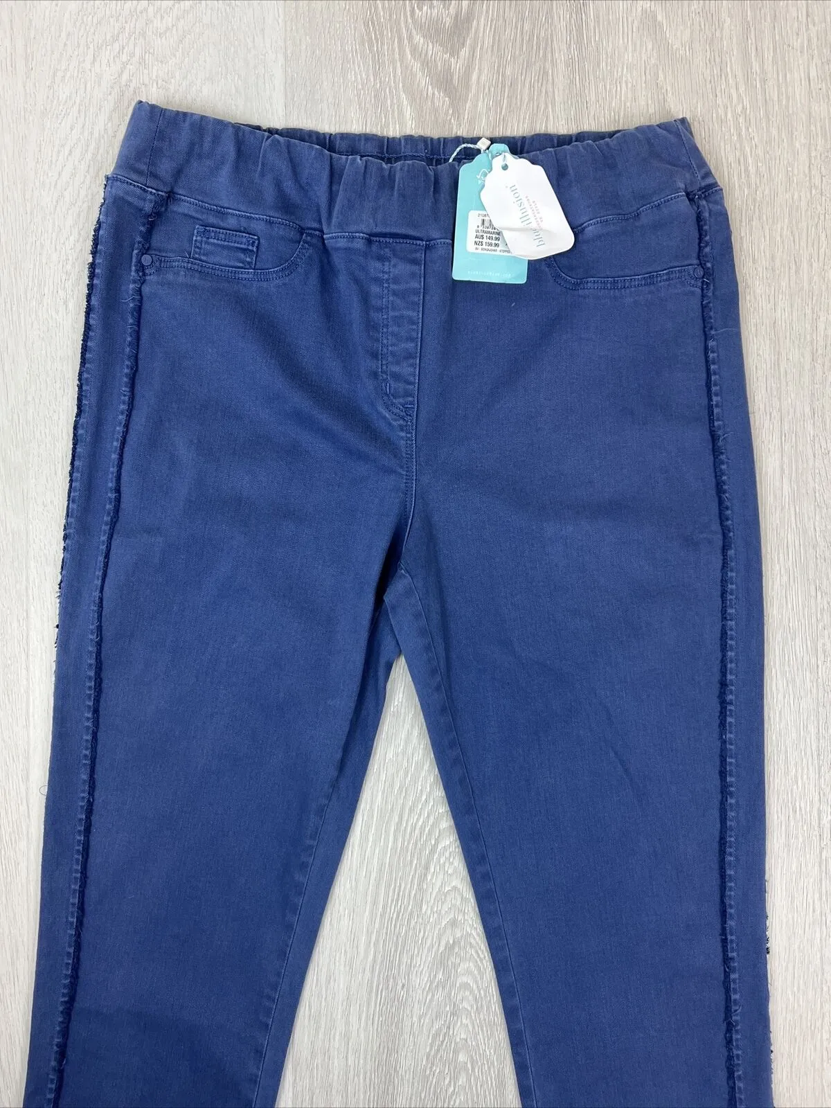 Blue Illusion Womens Blue Benjajean Jeggings Size XL (New)
