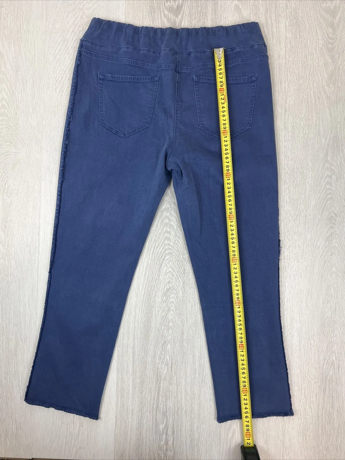 Blue Illusion Womens Blue Benjajean Jeggings Size XL (New)