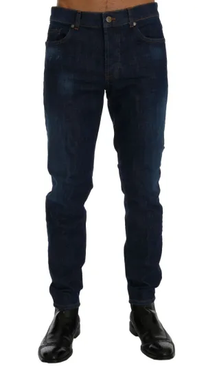 Blue Wash Aberdeen Slim Fit Jeans