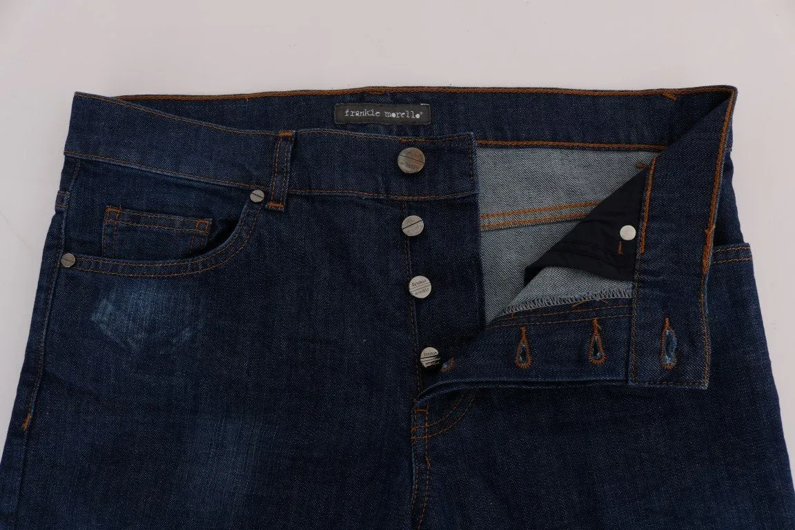 Blue Wash Aberdeen Slim Fit Jeans