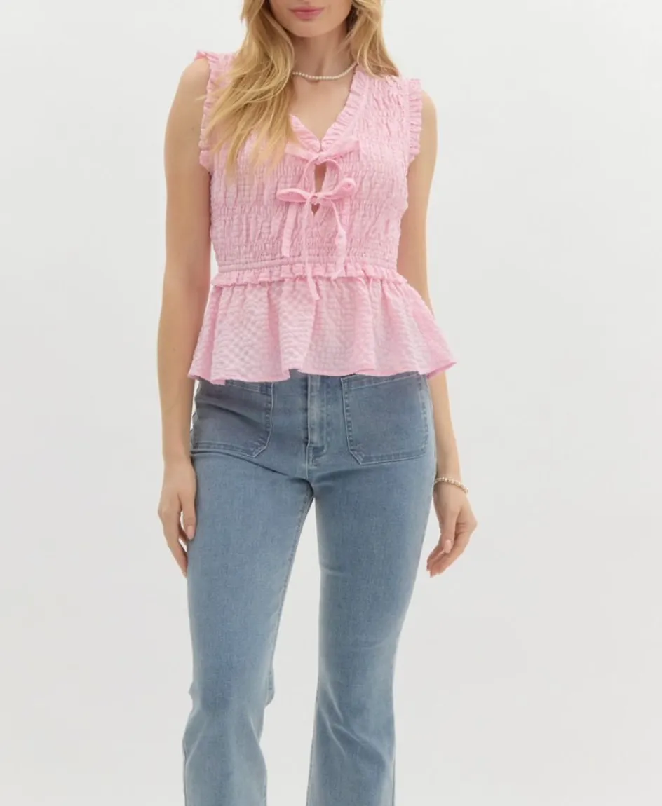 Bows & Ruffles Top