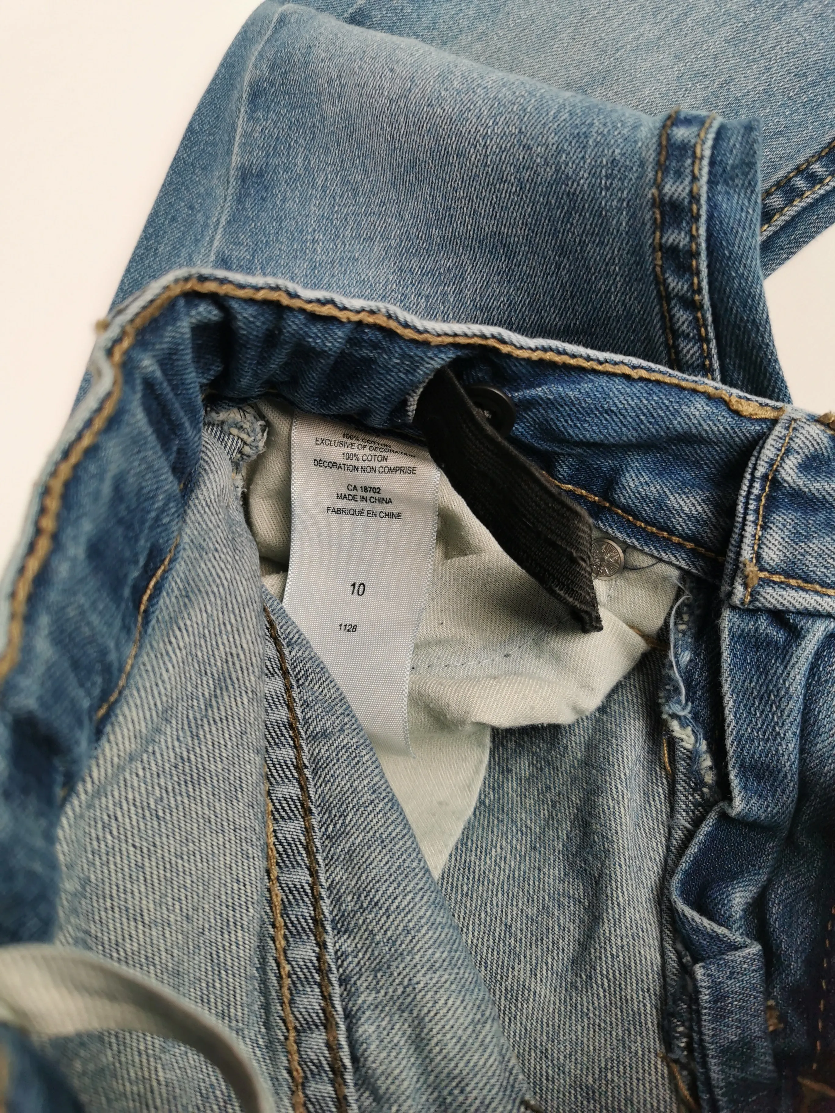 BOY SIZE 10 YEARS - LEVI'S 511, Light Blue, Slim Fit Jeans, Cotton EUC B57