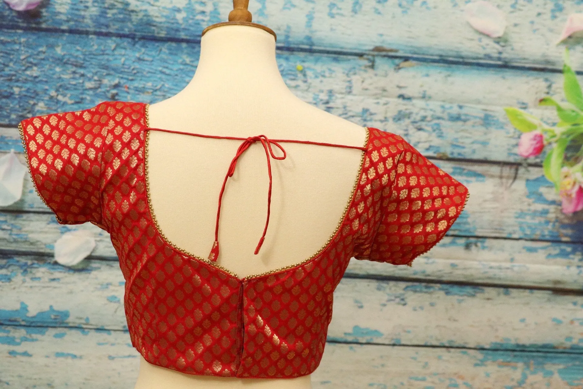 Brocade blouse | kids Lehenga blouse|Saree stitched Blouse | red saree blouse | Silk saree Blouse  |brocade blouse|handloom Saree blouse
