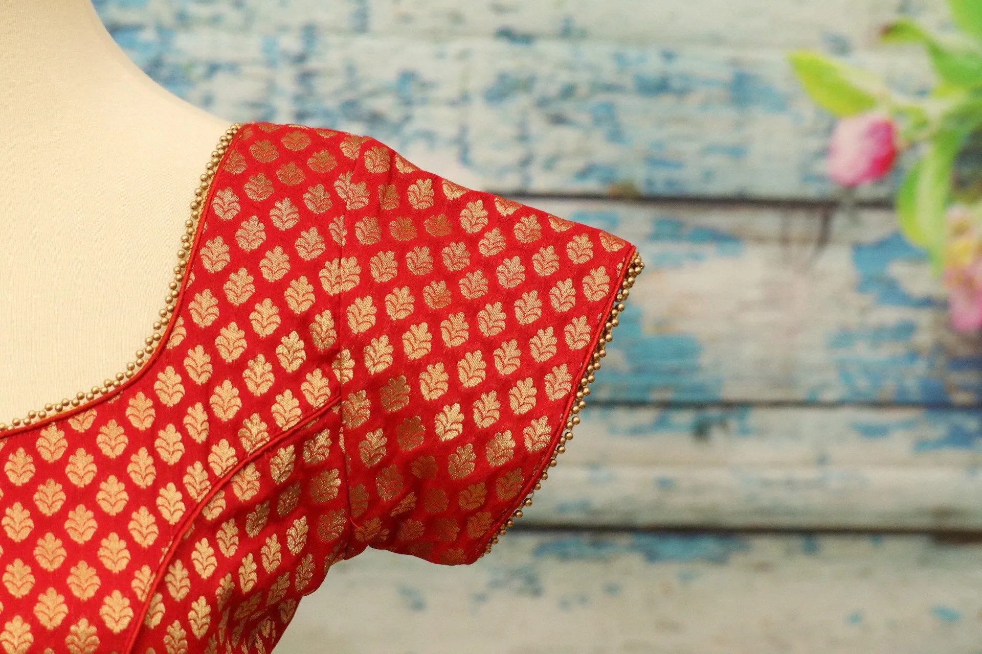 Brocade blouse | kids Lehenga blouse|Saree stitched Blouse | red saree blouse | Silk saree Blouse  |brocade blouse|handloom Saree blouse