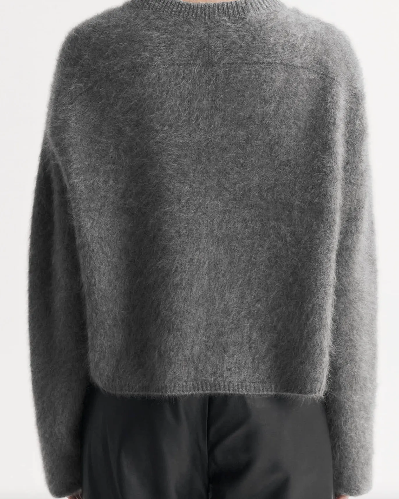 Brushed Crewneck | Soft Goat