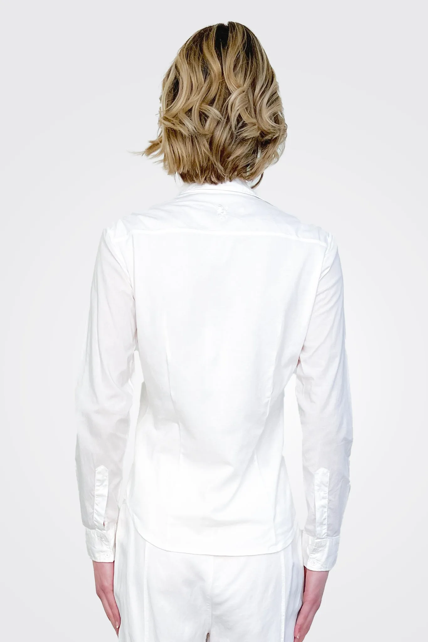 Button Down Blouse - White