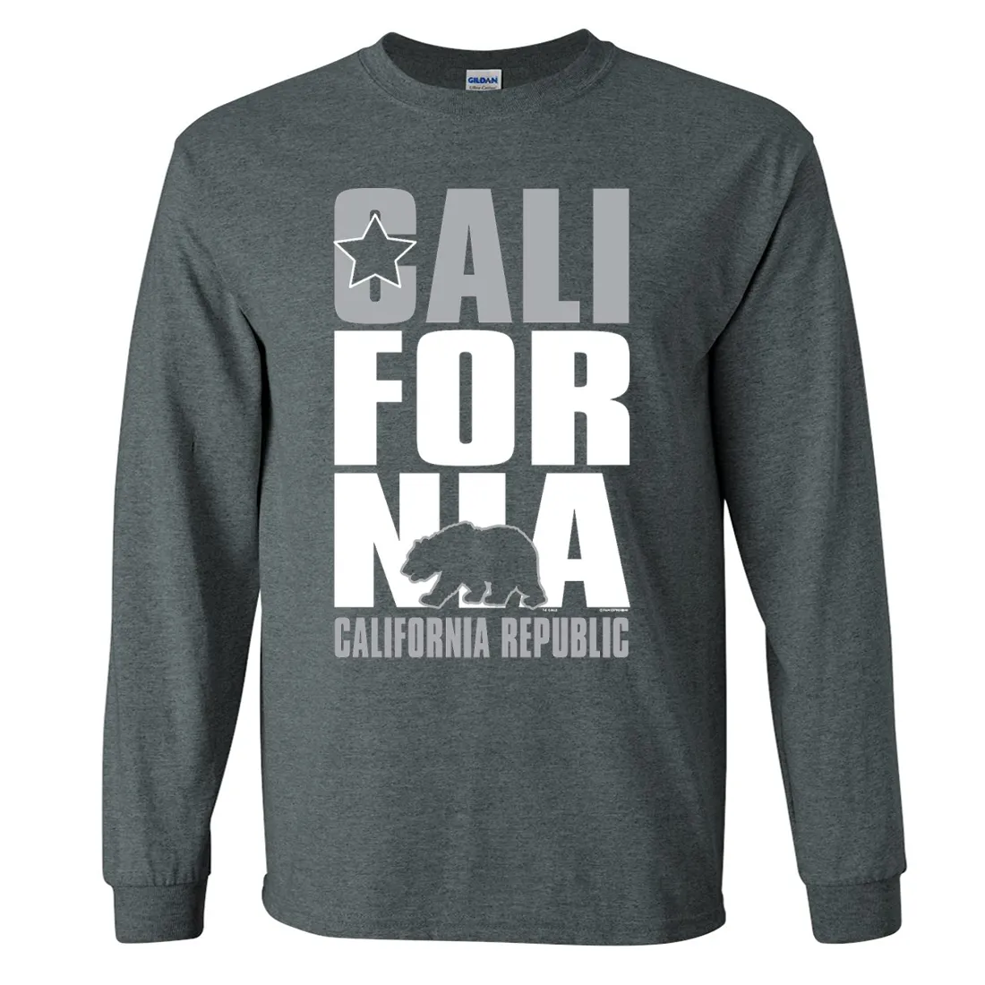 California Republic Raiders Style Long Sleeve Shirt