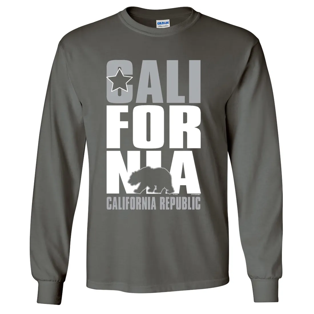 California Republic Raiders Style Long Sleeve Shirt