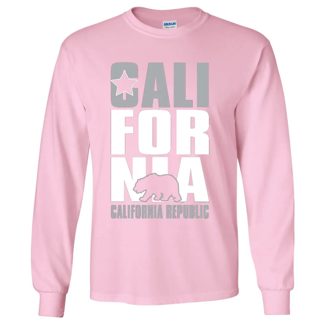 California Republic Raiders Style Long Sleeve Shirt
