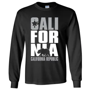 California Republic Raiders Style Long Sleeve Shirt