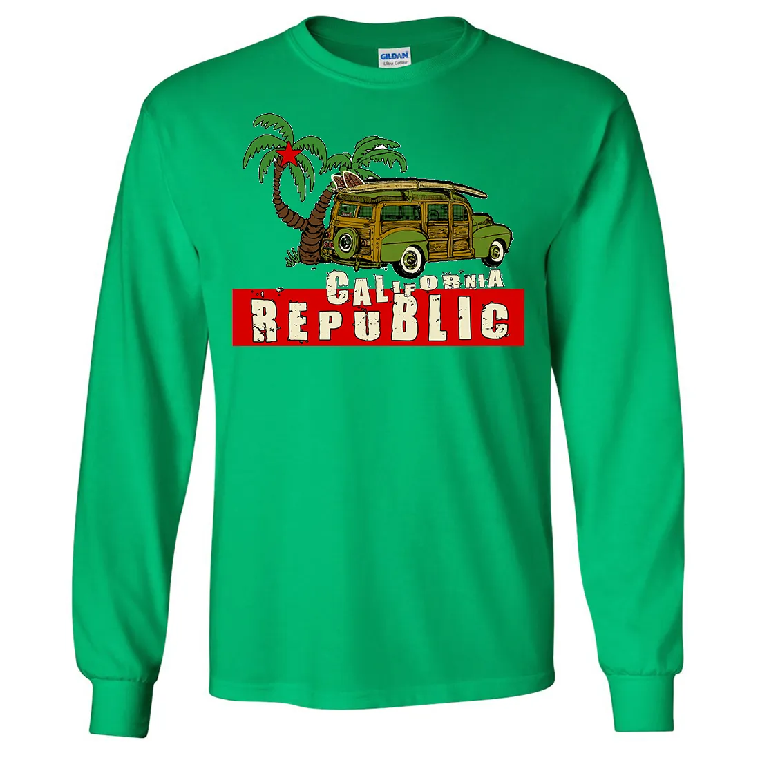 California Republic Woody Long Sleeve Shirt