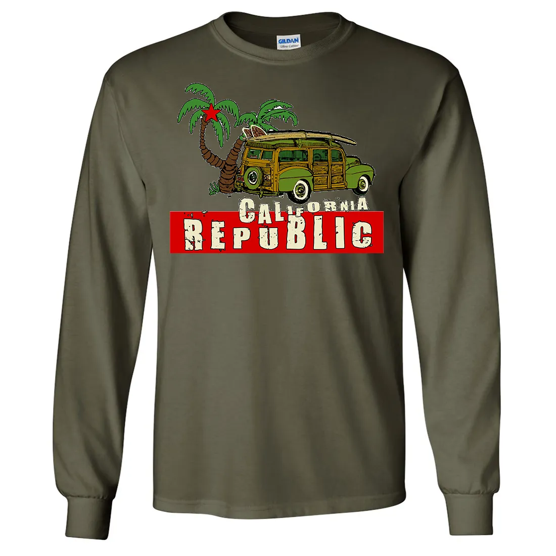 California Republic Woody Long Sleeve Shirt
