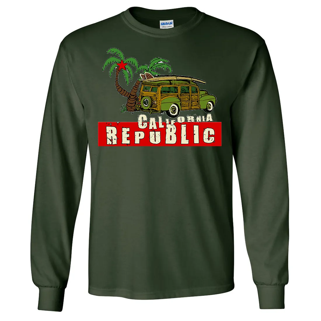 California Republic Woody Long Sleeve Shirt