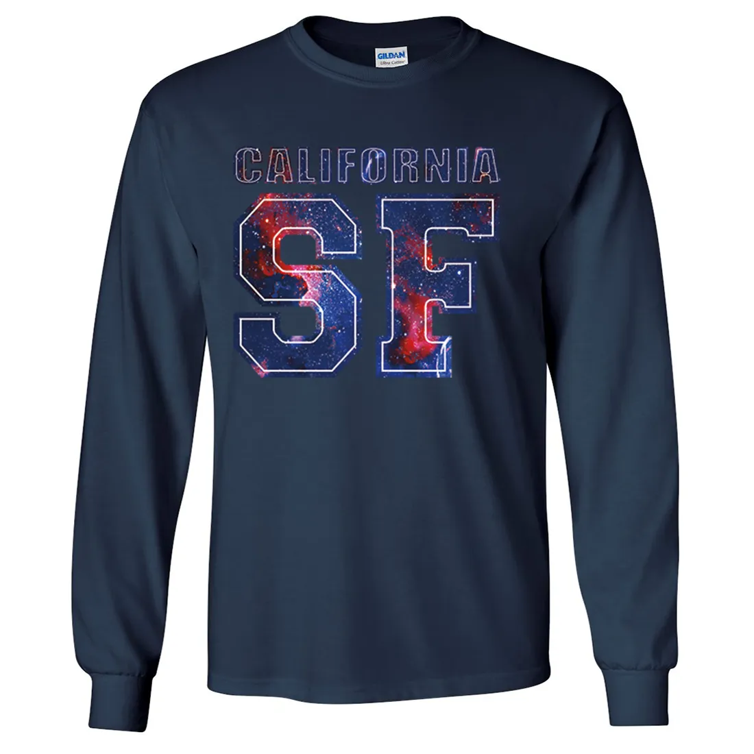 California SF Nebula Long Sleeve Shirt