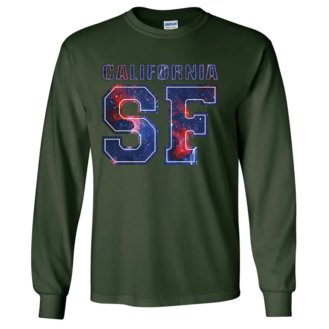 California SF Nebula Long Sleeve Shirt