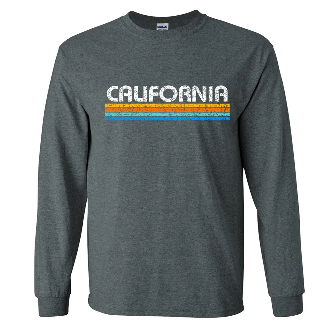 California Vintage Stripe Long Sleeve Shirt