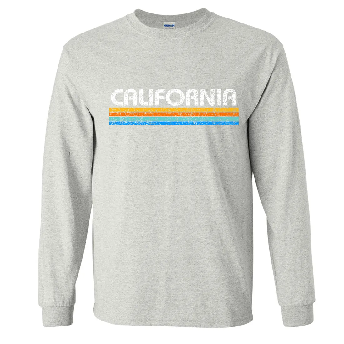 California Vintage Stripe Long Sleeve Shirt