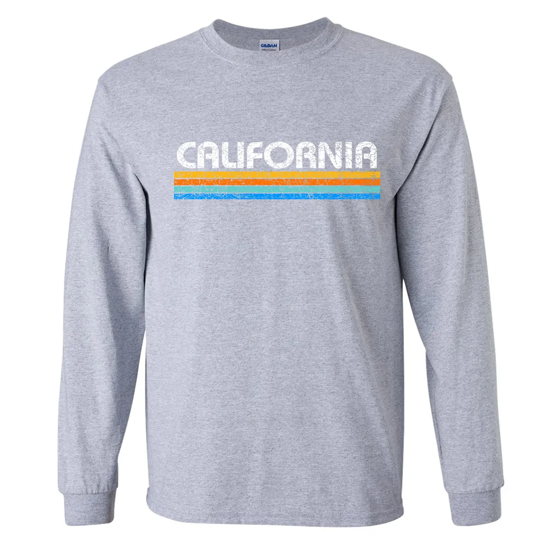 California Vintage Stripe Long Sleeve Shirt