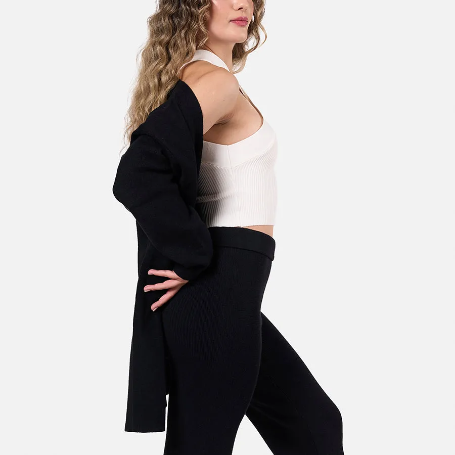 Cardigan tejido