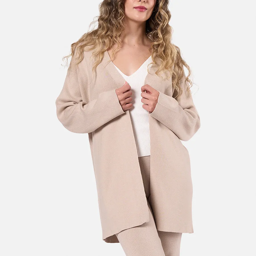 Cardigan tejido