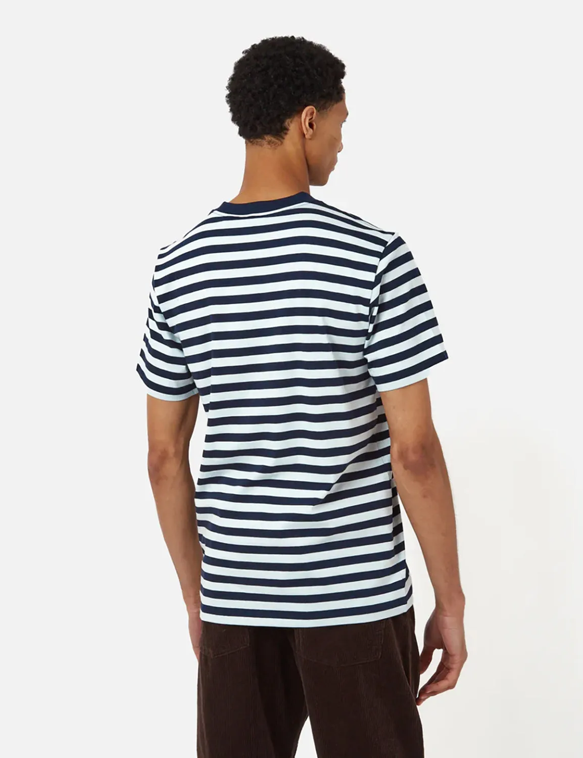 CARHARTT WIP SCOTTY POCKET STRIPE T-SHIRT I027732