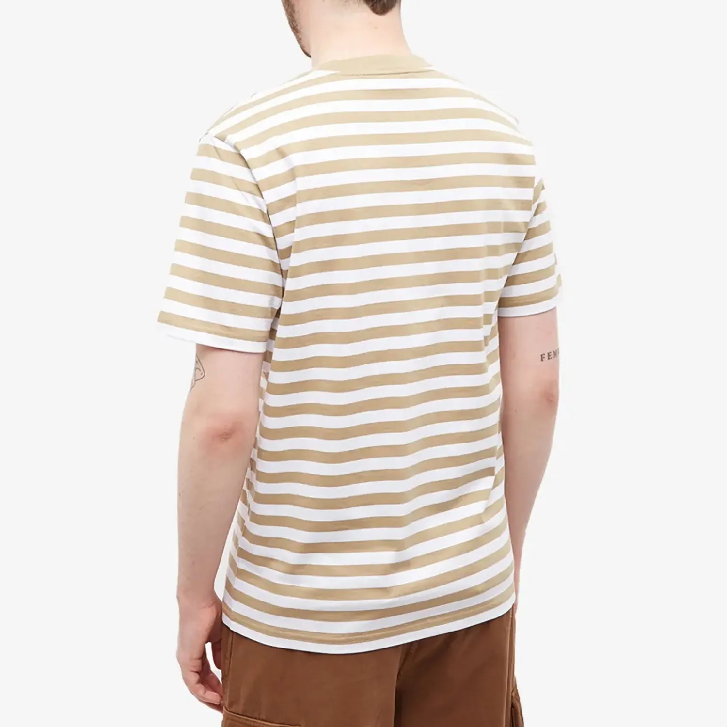 CARHARTT WIP SCOTTY POCKET STRIPE T-SHIRT I027732